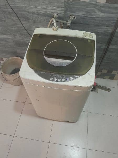 haier washing machine 0