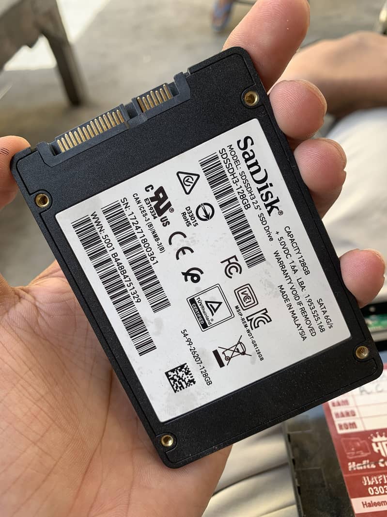 Sandisk SSD 128GB 1
