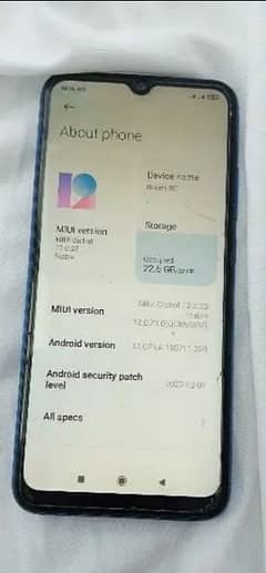 Xiaomi Redmi 9c pta officiol