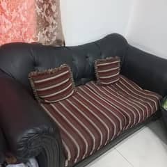 Black Sofa Set