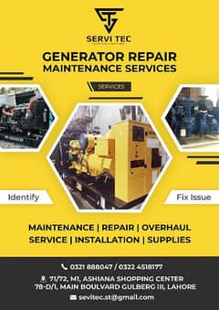 Generators sale & Services
