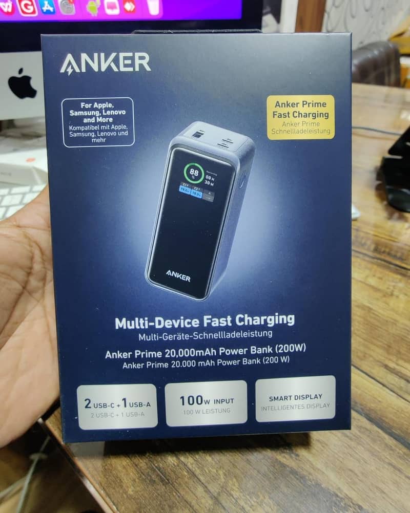 Anker Super fast Power Bank dual type-C ports 1