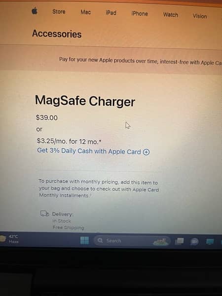 Apple MagSafe charger Orignal 6
