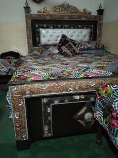 double bed - sheet ni ha sath is ke