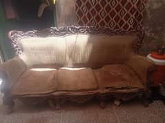 5 seter sofa set Chenot wood made