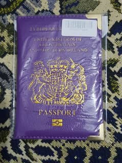 Passport Holder | Purple Colour | Imported | Delivery Available