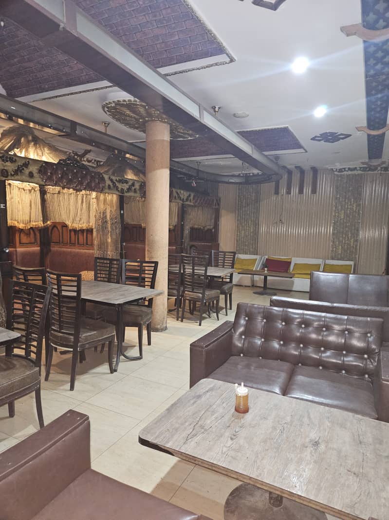 Restaurant for rent with Ac furniture machinery and equipment 4