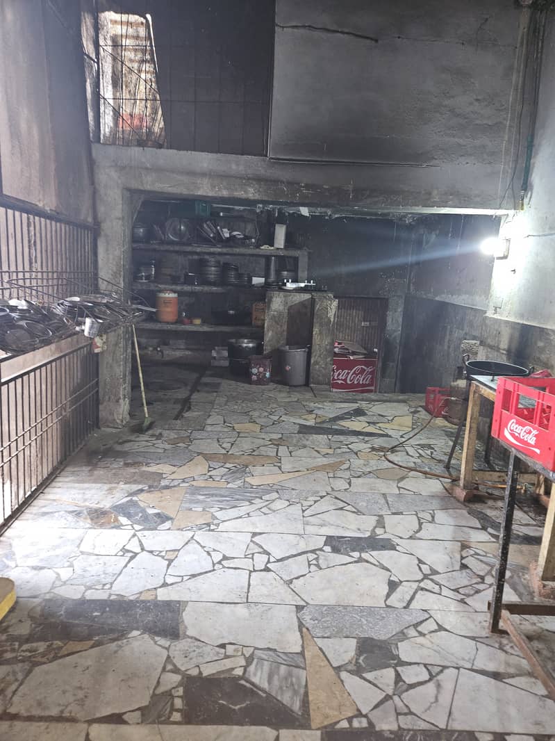 Restaurant for rent with Ac furniture machinery and equipment 14