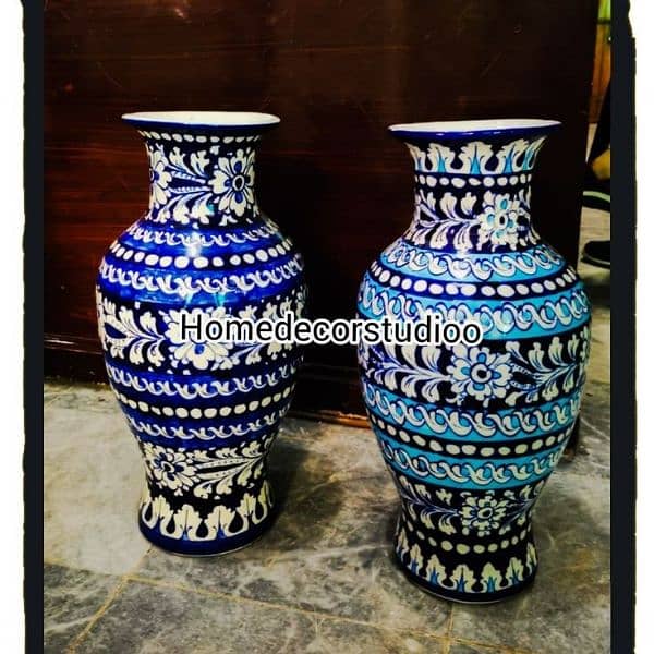bluepottery vase 0