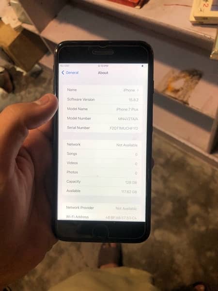 iphone 7+ 128 gb all ok no repair just battery change 5