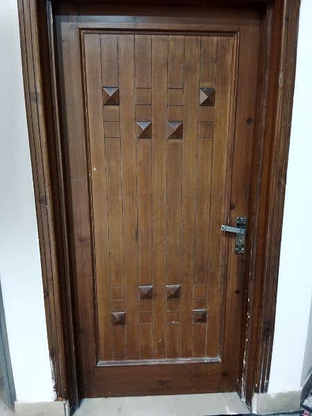 Door pure wood 2