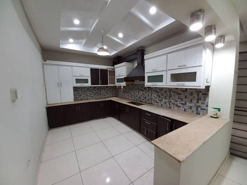7 Marla, Double Unit, 5 Beds with attached bath, drawing, 2T. V. Lounges, 3