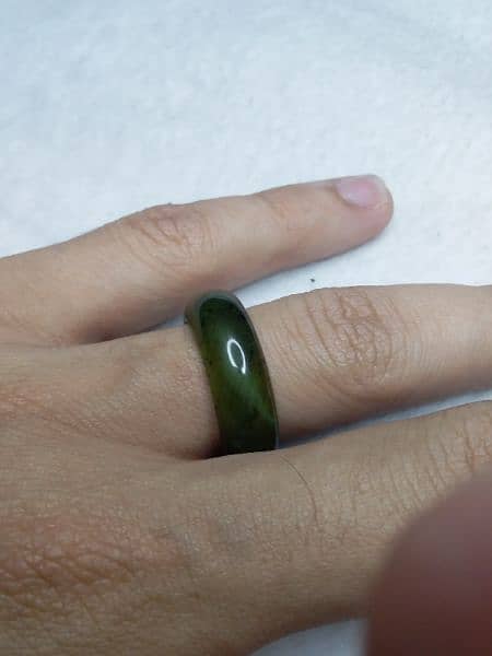 nefrite stone ring 0