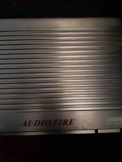 Audio  fire car amplifier 2000W 4 channel class ab mosfet amplifirie