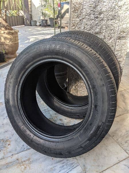 Zeetex ZT1000 195/65/R15 used tyres pair for sale. 0