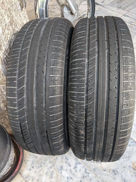 Zeetex ZT1000 195/65/R15 used tyres pair for sale. 1