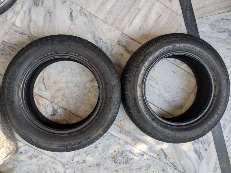 Zeetex ZT1000 195/65/R15 used tyres pair for sale. 4