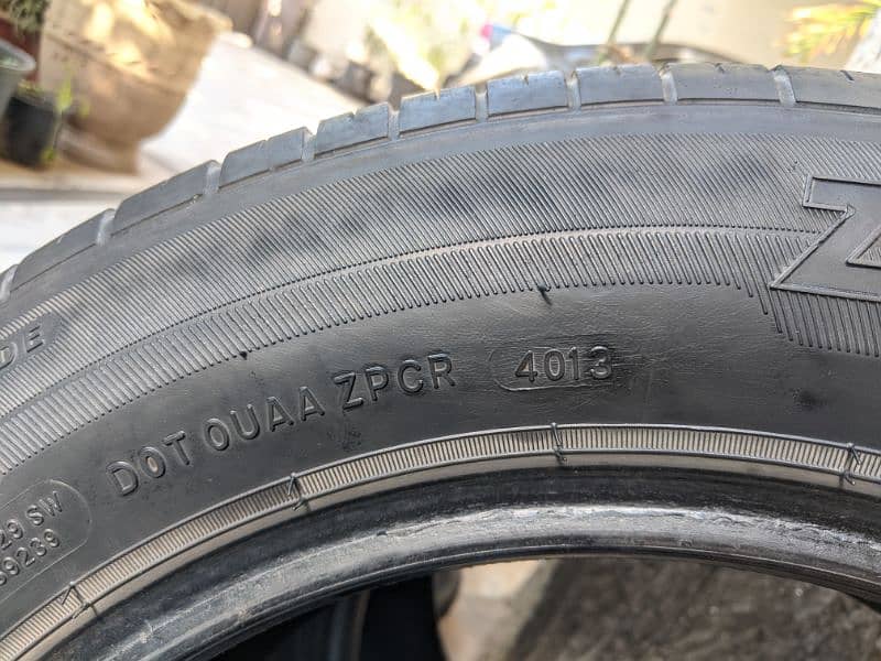 Zeetex ZT1000 195/65/R15 used tyres pair for sale. 6