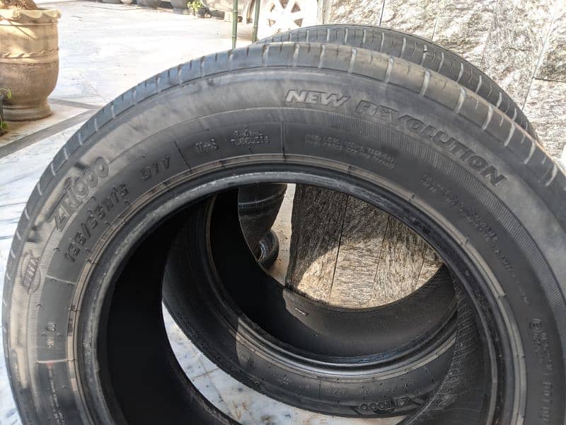 Zeetex ZT1000 195/65/R15 used tyres pair for sale. 8