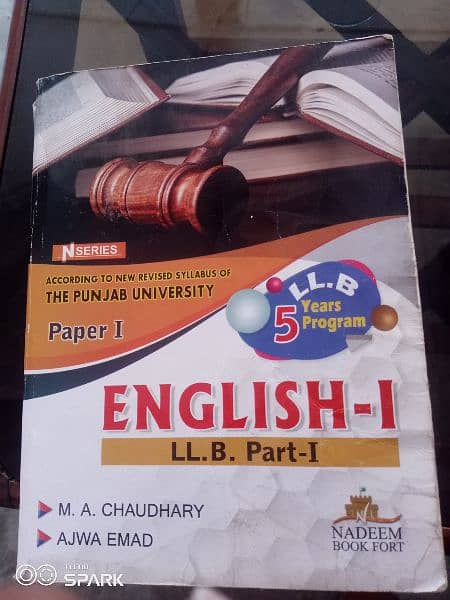 LLB Part 1 pu books all subjects 7