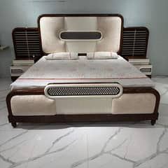 Solid Wood Bed New Design's first time in Pakistan