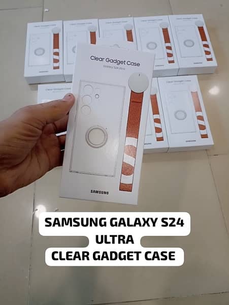 Samsung Galaxy S24 Ultra Clear Gadget Case 0
