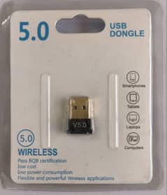 USB bluetooth 5.0 Wireless Dongle Adapter Adapter 5.0 Real PC Receiver 0