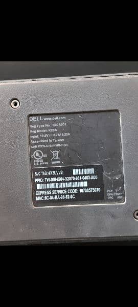 Dell wd19 type C 5k display docking station 3