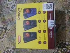 X mobile dual SIM Jambo speaker charger and box available