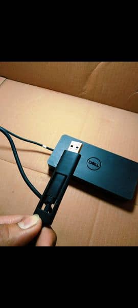 Dell d6000 type C +USB 3.0 4k display link docking station 5