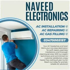 Split AC Installaton Repairing maintenance USA Gas charging Service 0