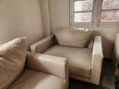 7 seater sofa set -offwhite