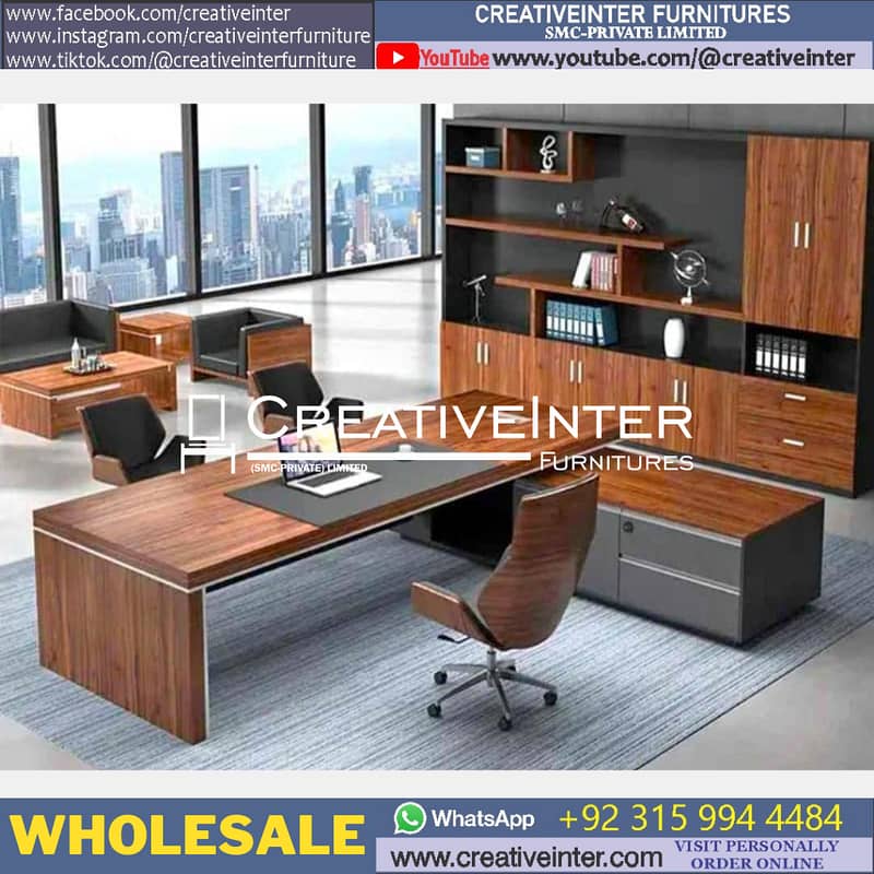 office Workstation Conference Meeting Table Executive Computer Chair 9