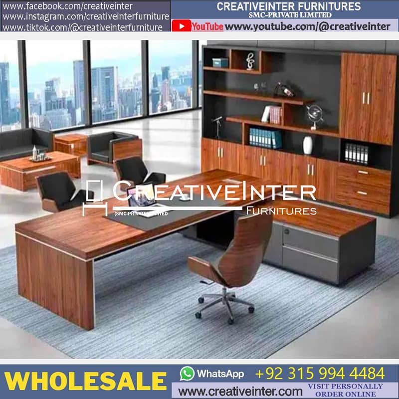 office Workstation Conference Meeting Table Executive Computer Chair 18