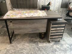 Office table is available for sale in very reasonable price like new