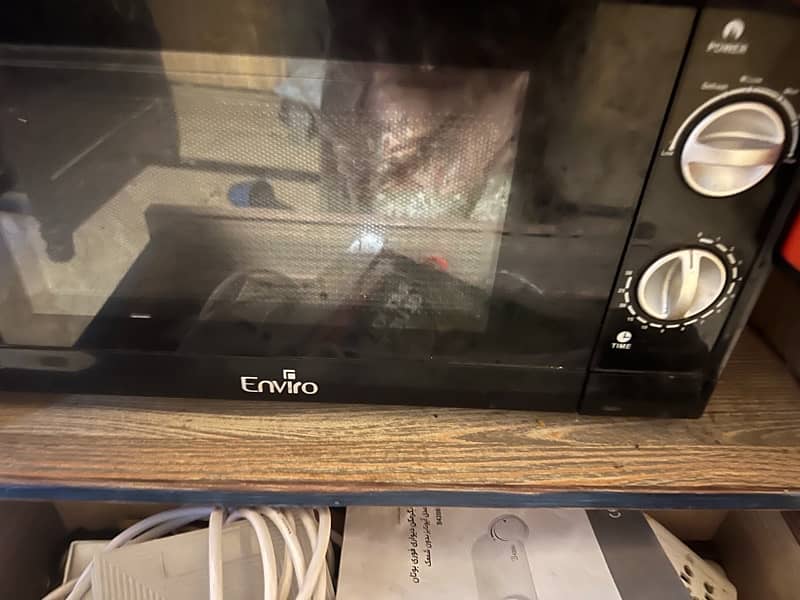 electric enviro microwave oven 0