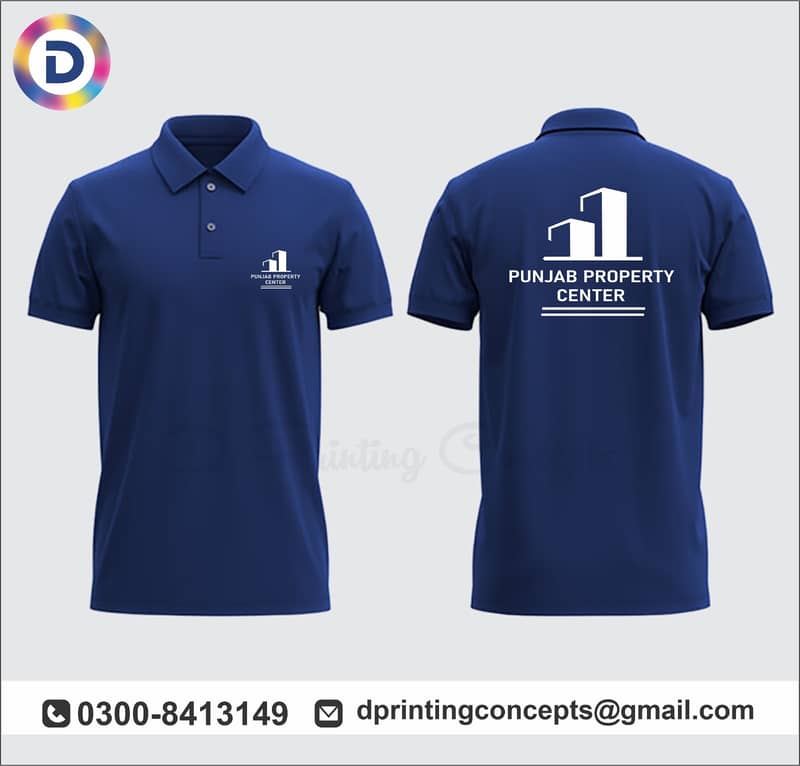 Customize Shirt Printing / Polo Shirt Printing / T Shirt Printing 2