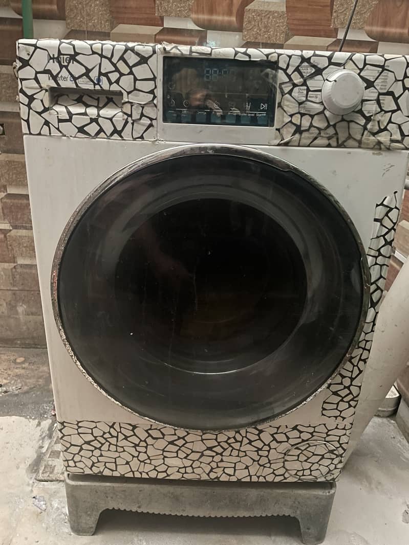Haier fully automatic 12kg washing machine 2