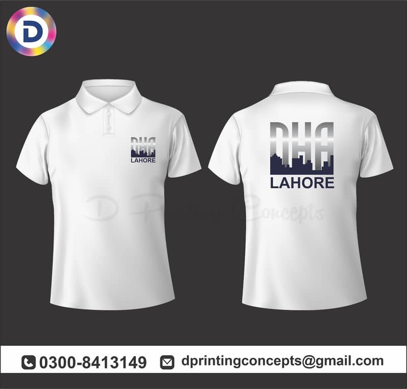 Customize Shirt Printing / Polo Shirt Printing / T Shirt Printing 1