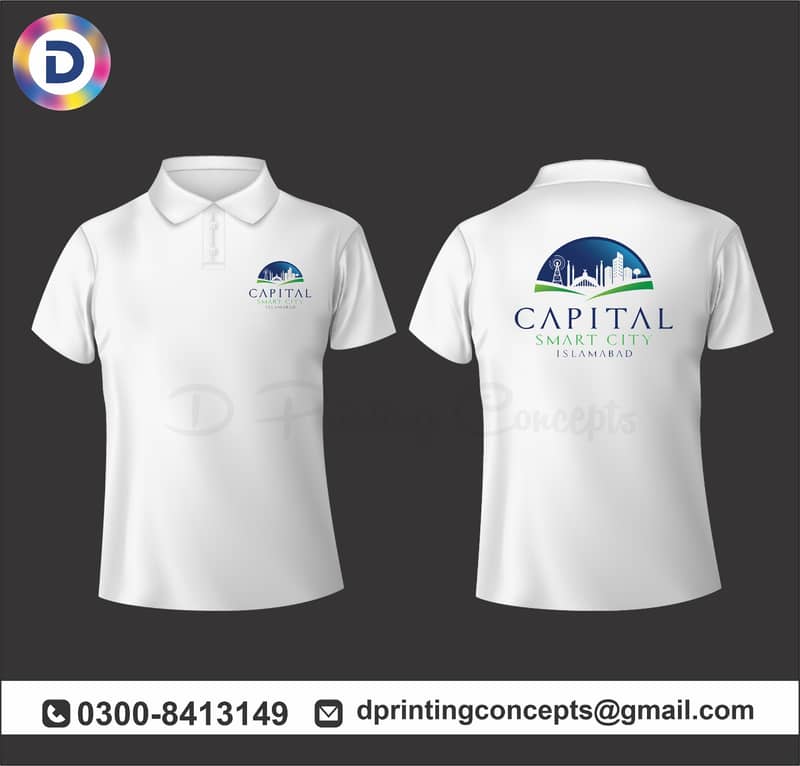 Customize Shirt Printing / Polo Shirt Printing / T Shirt Printing 4