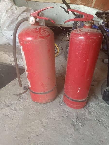 Fire extinguisher cylinders 1