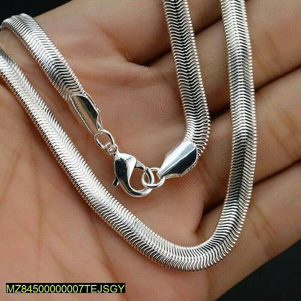 silver chains new . Free Home Delivery 1