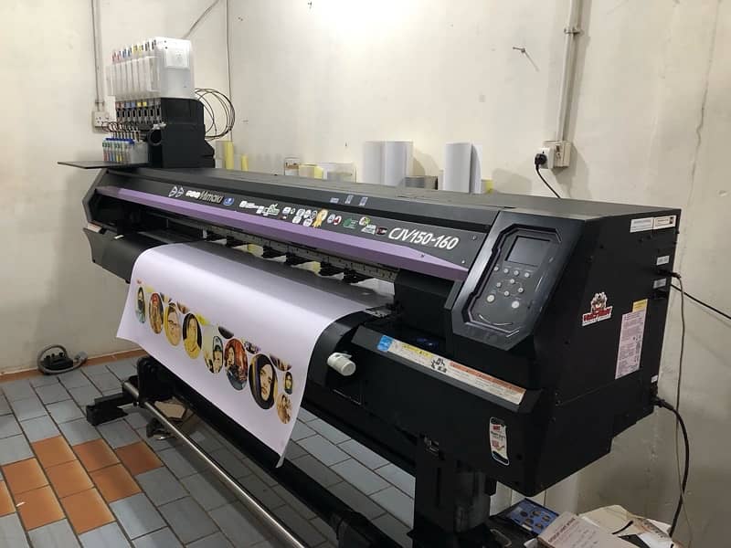 Mimaki Cjv150-160 Print & Cutt Printing Setup 1