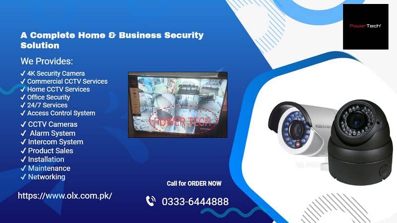 HD Security cameras Dahua CCTV Cameras installation 0