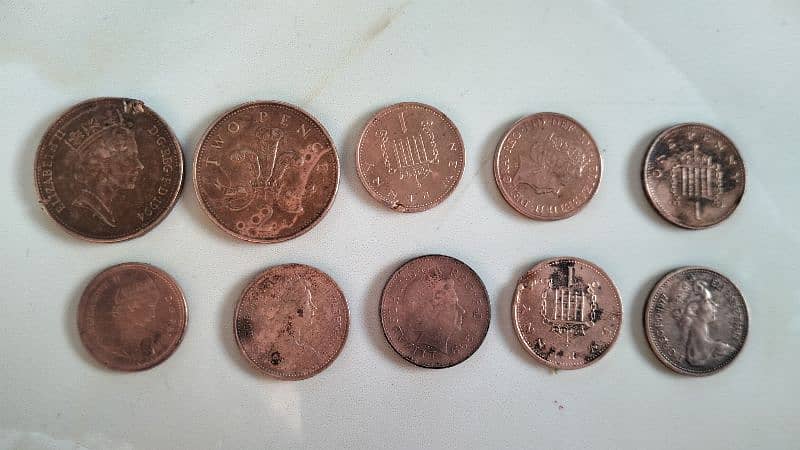 American, British, Canadian Coins 1