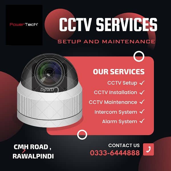 CCTV 2 dahua night vision Camera 2 mp 4 channel DVR installation WiFi 0