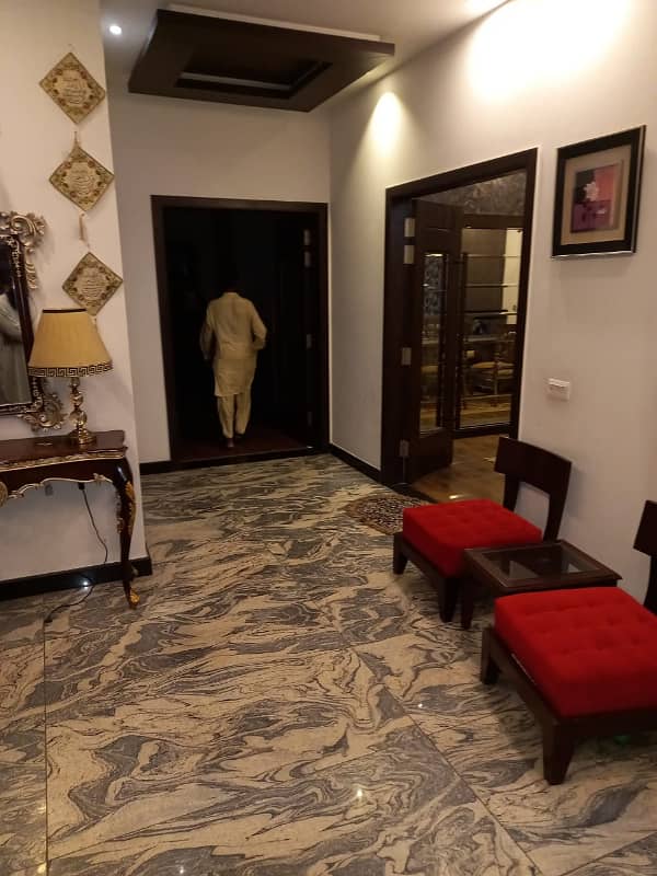 D H A Lahore 1 Kanal Mazhar Munir Design House Fully Furnished And Cinema Hall With 100% Original Pics Available For Rent 1