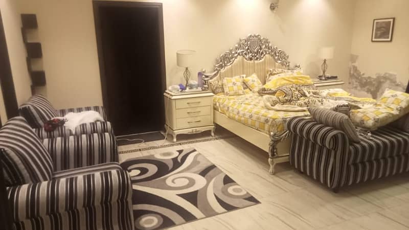 D H A Lahore 1 Kanal Mazher Munir Design House With Full Furnished With 100% Original Pics Available For Rent 22
