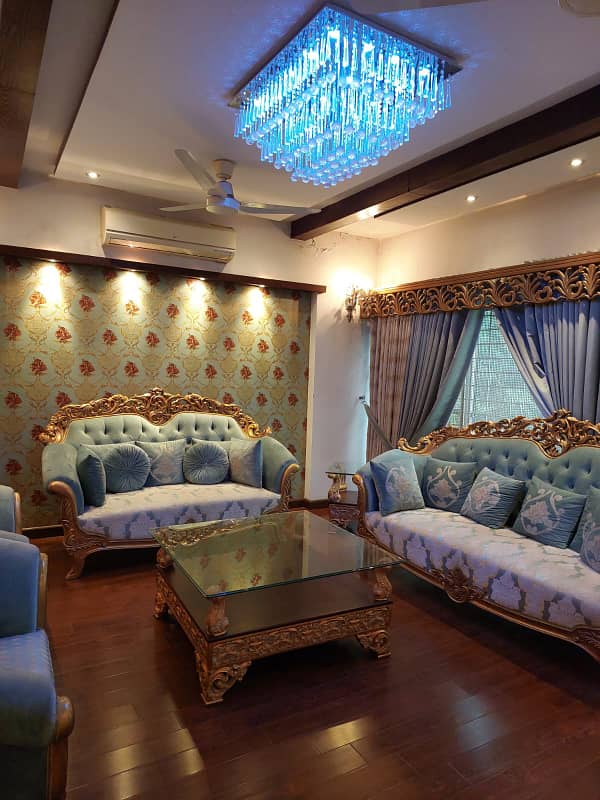 D H A Lahore 1 Kanal Mazhar Munir Design House With Fully Furnished With 100% Original Picture Available For Rent 2