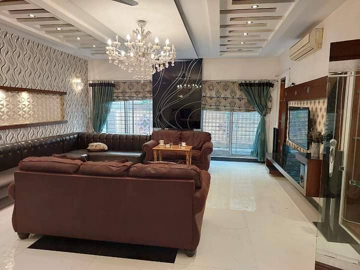 D H A Lahore 1 Kanal Mazhar Munir Design House With Fully Furnished With 100% Original Picture Available For Rent 41